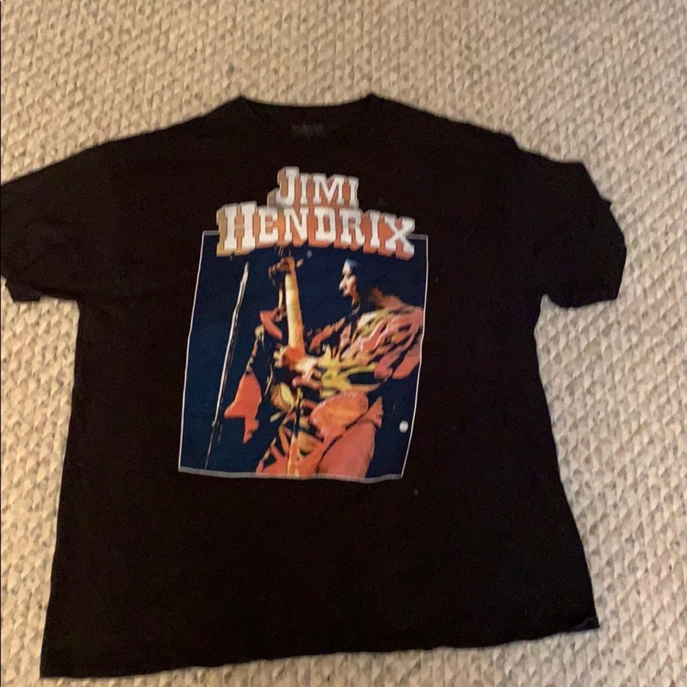 Rockin artwork T-shirt Jimi Hendrix